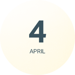 4 APRIL